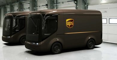 UPS-incorpora-una-flota-de-camiones-eléctricos-modernos-y-bonitos